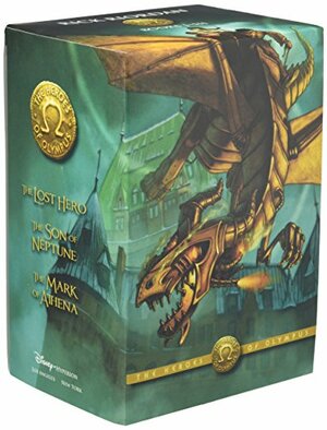 The Heroes of Olympus Paperback 3-Book Boxed Set by John Rocco, Rick Riordan