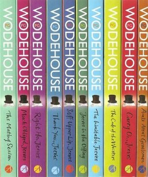 P G Wodehouse Collection - 10 Books - Jeeves in the Offing, Stiff Upper Lip Jeeves, Mating Season, Code of the Woosters, Carry on Jeeves, Much Obliged Jeeves, Aunts Aren't Gentlemen, Right Ho, Jeeves, Thank You Jeeves, Inimitable Jeeves by P.G. Wodehouse