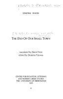 The End of Our Small Town by Dimitris Hatzis, David Vere