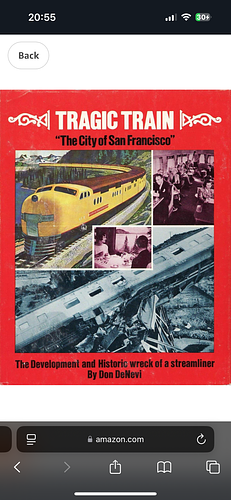 Tragic Train: The City of San Francisco by Don DeNevi