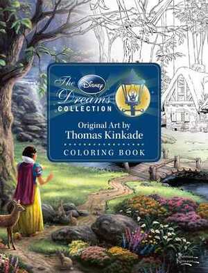 Disney Dreams Collection Thomas Kinkade Studios Coloring Book by Thomas Kinkade