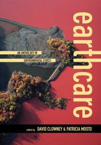 Earthcare: An Anthology in Environmental Ethics by Bryan Norton, Majora Carter, Roger Thompson, Roberto Mechoso, Mark Sagoff, Stephen Pacala, Arne Næss, David Ehrenfeld, Immanuel Kant, Richard Sylvan, George Sessions, Paul Steidlmeier, Peter Warshall, Kristin Schrader-Frechette, Murray Bookchin, Carl Cohen, Deane Curtin, Lily-Marlene Russow, Katie McShane, Peter Wenz, Nik Ansell, Ed McGaa, Anne Ehrlich, Stuart Ewen, Joachim Blatter, Tom Regan, Garrett Hardin, Erv Peterson, Philip J. Bentley, Stephen Socolow, Miriam Macgillis, St. Thomas Aquinas, Juan Martinez-Alier, Stephen Gardiner, Marti Kheel, Spencer Abraham, Calvin DeWitt, Kauser Jahan, Ralf Isenmann, Marianne B Karsh, Maya Brennan, Bron Taylor, Eugene Hargrove, Vandana Shiva, Kenneth Kraft, David Clowney, John O'Neil, Francis of Assisi, Holmes Rolston III, David DeGrazia, Brian J. Walsh, Nuria Fernández, Andrew Kernohan, William Baxter, Seyyed Hossein Nasr, Paul Taylor, Herman Daly, Erroll Schweizer, Lynn White, Ray Anderson, Michael Nelson, Aristotle, René Descartes, Patricia Mosto, Po-Keung Ip, Aldo Leopold, Ramachandra Guha, Robert Elliot, Peter Singer, Philip Nyhus, John Hasse, Bill Devall, Ernest Partridge, Karen J. Warren