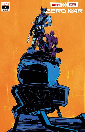 Fortnite X Marvel Zero War #1 Mustard VRNT by Sergio Dávila, Christos Gage