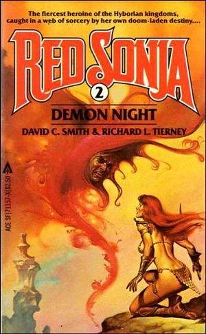 RED SONJA DEMON NIGHT BOOK 2 by Richard L. Tierney, David C. Smith, David C. Smith