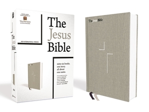 The Jesus Bible, NIV Edition, Cloth Over Board, Gray Linen, Comfort Print by The Zondervan Corporation