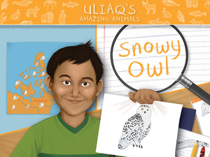 Uliaq's Amazing Animals: Snowy Owl: English Edition by Amelia Spedaliere