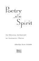 Poetry for the Spirit: An Original Anthology of Insightful Poems by Alan Jacobs