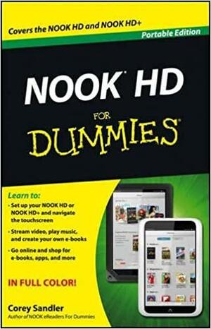 Nook HD for Dummies, Portable Edition by Corey Sandler