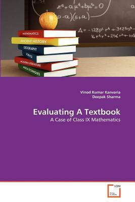 Evaluating a Textbook by Deepak Sharma, Vinod Kumar Kanvaria