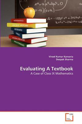 Evaluating a Textbook by Vinod Kumar Kanvaria, Deepak Sharma