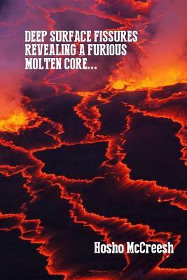 Deep Surface Fissures Revealing a Furious Molten Core... by Hosho McCreesh