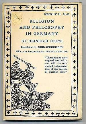 Religion and Philosophy in Germany: A Fragment by Heinrich Heine, Heinrich Heine