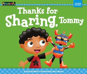 Thanks for Sharing, Tommy Shared Reading Book (Lap Book) by Julia Giachetti