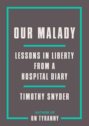 Our Malady: Lessons in Liberty and Solidarity by Timothy Snyder