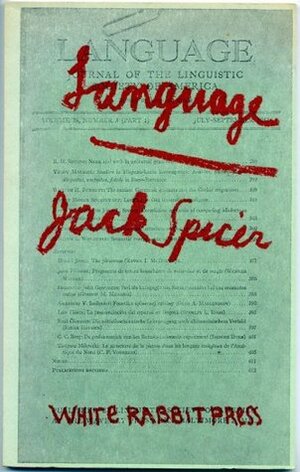 Language by Jack Spicer