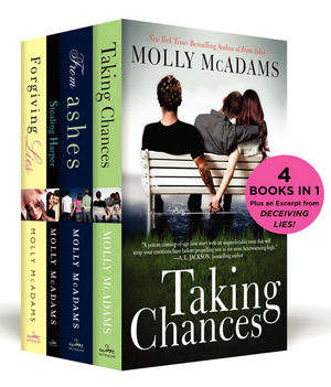 The Molly McAdams New Adult Boxed Set: Taking Chances, From Ashes, Stealing Harper, Forgiving Lies, and an excerpt from Deceiving Lies by Molly McAdams