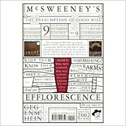 McSweeney's 09 by Dave Eggers