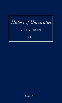 History of Universities, Volume XXII/1 by 