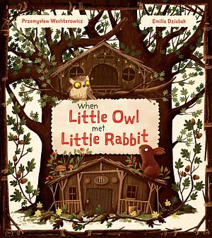 When Little Owl Met Little Rabbit by Emilia Dziubak, Przemysław Wechterowicz