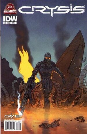 Crysis Issue 2 by Peter Bergting, Michelle Madsen, Richard K. Morgan