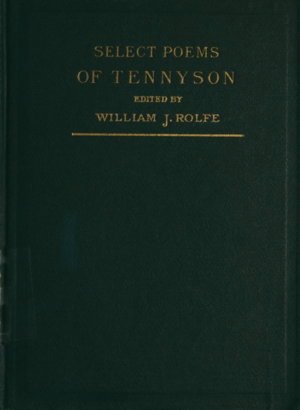 Select Poems of Alfred Lord Tennyson by Alfred Tennyson