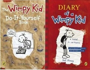 Diary of a Wimpy Kid 2 vol. box set: Diary of a Wimpy Kid, The Wimpy Kid Do-It-Yourself Book by Jeff Kinney