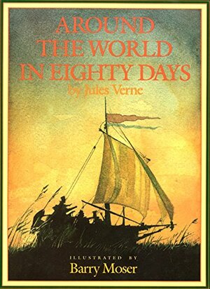 Around the World in Eighty Days by Peter Glassman, Jules Verne