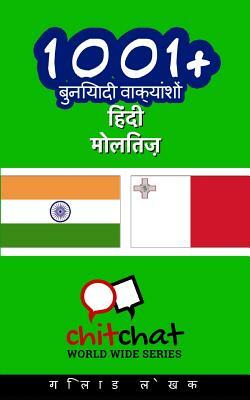 1001+ Basic Phrases Hindi - Maltese by Gilad Soffer