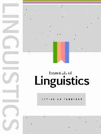 Essentials of Linguistics by Catherine Anderson