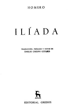 Ilíada by Homer