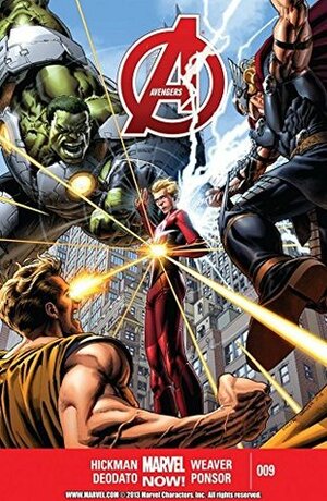Avengers #9 by Dustin Weaver, Jonathan Hickman