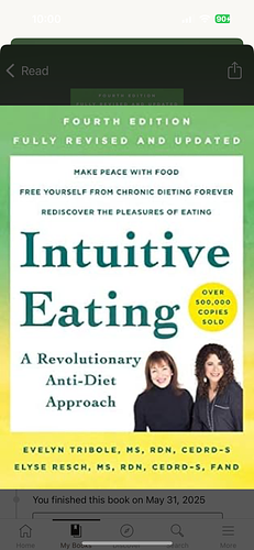 New - Intuitive Eating, 4th Edition by Evelyn Tribole