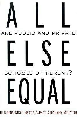 All Else Equal: Are Public and Private Schools Different? by Richard Rothstein