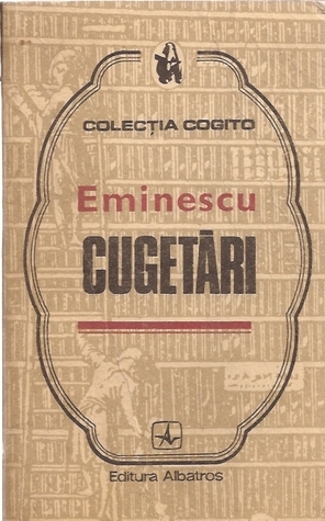 Cugetari by Mihai Eminescu, Marian Bucur
