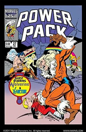 Power Pack (1984-1991) #27 by Al Gordon, Jon Bogdanove, Louise Simonson
