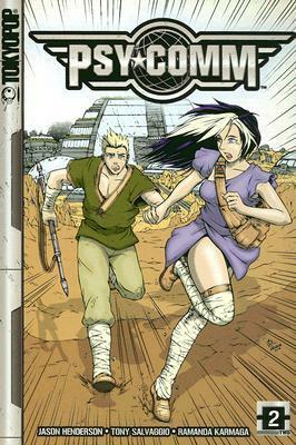 PSY-COMM manga volume 2 by Jason Henderson, Tony Salvaggio