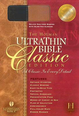 Ultrathin Reference Bible-Hcsb-Classic by 