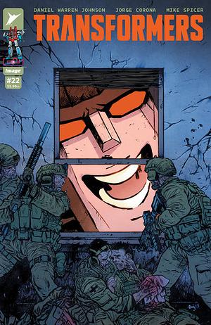 Transformers (2023) issue 22 by DANIEL WARREN JOHNSON & MIKE SPICER
