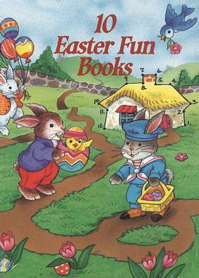 10 Easter Fun Books: Stickers, Stencils, Tattoos and More [With * and * and *] by Dover Publications Inc