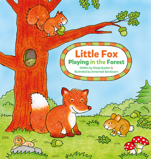 Little Fox. Playing in the Forest by Marja Baeten