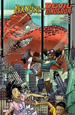 Moon Girl and Devil Dinosaur #8 by Natacha Bustos, Brandon Montclare, Amy Reeder