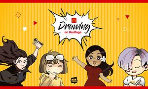 Drawing on Heritage by Quimchee, Kris Nguyen, instantmiso, uru-chan