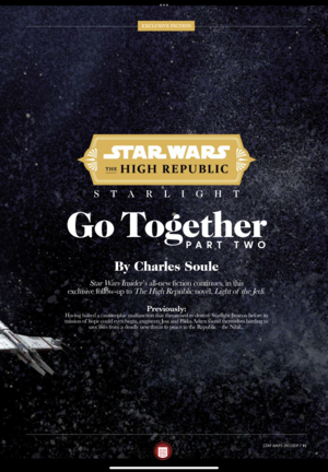 Starlight: Go Together: Part Two by Charles Soule