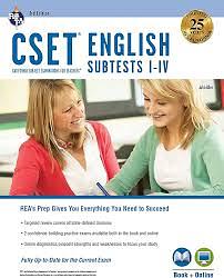 Cset English Subtests I-IV Book + Online by John Allen