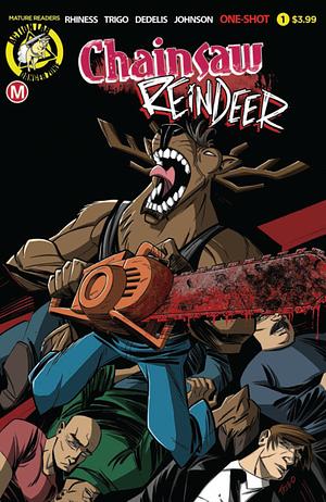 Chainsaw Reindeer #1 by Brandon Rhiness