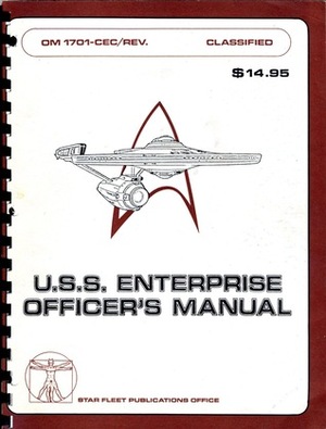 U.S.S. Enterprise Officer's Manual by Geoffrey Mandel, Doug Drexler