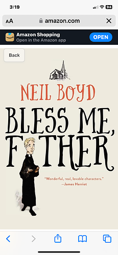 Bless Me, Father by Neil Boyd