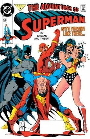 Adventures of Superman (1986-2006) #475 by Dan Jurgens