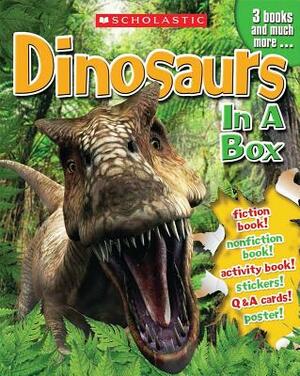 Dinosaurs in a Box [With Cards and Poster and 3 Books] by Gina Shaw