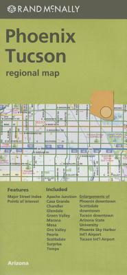 Folded Map Phoenix/Tucson & Vic AZ Regional by Rand McNally